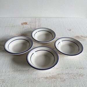 Set of Four Buffalo China Small Dip Bowls